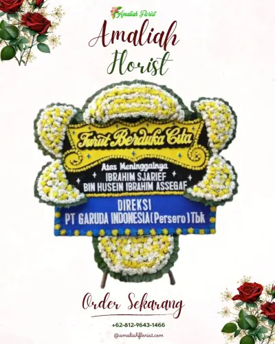 Papan Bunga Duka di Pipitan